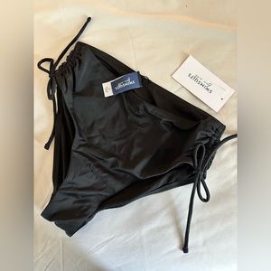 NWT Black Bikini Bottoms